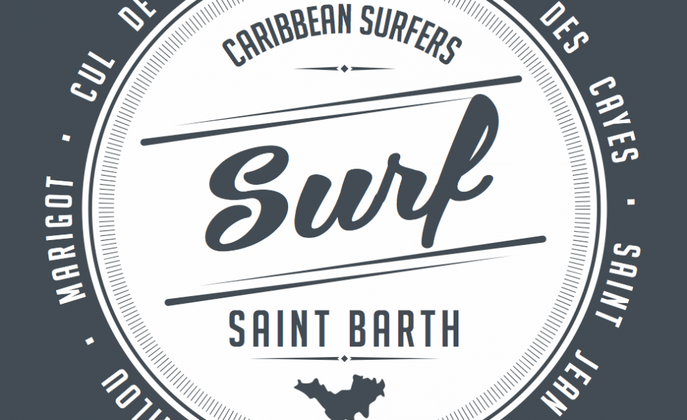 photo de surf saint barthelemy création logo graphiste graphisme