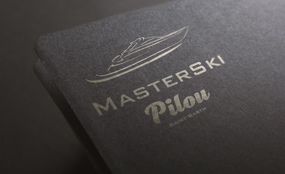 création logo st barth saint barthelemy pilou master ski